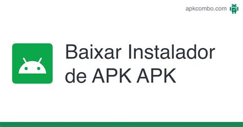baixar instalador de apk.